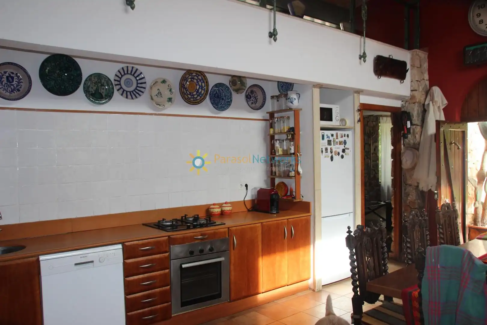 Cocina de Casa o chalet en venta en Llocnou de Sant Jeroni con Jardín privado, Terraza y Trastero