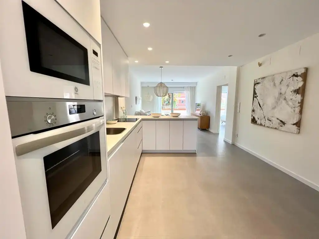 Kitchen of Apartments for sale in L'Alfàs del Pi  with Air Conditioner, Heating and Private garden