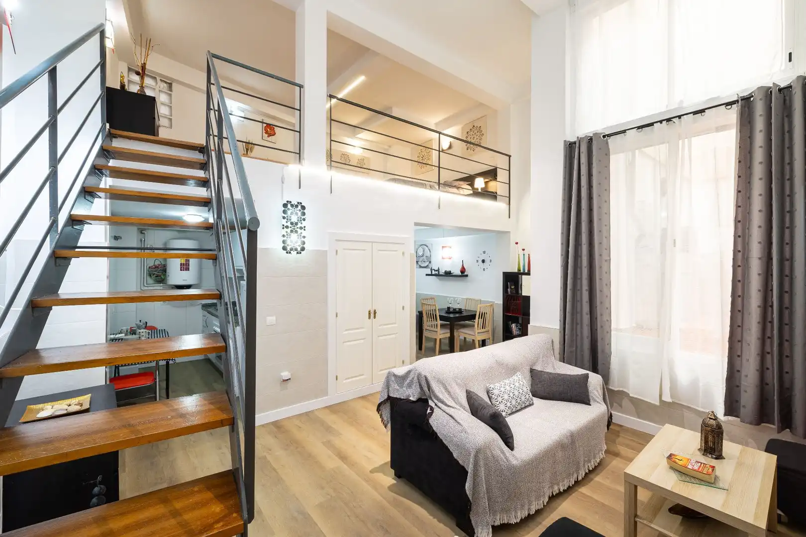 Living room of Flat for sale in Málaga Capital  with Air Conditioner and Heating