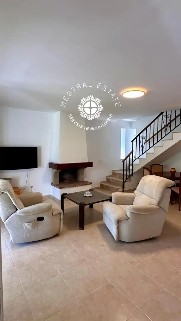 Sala de estar de Casa adosada en venta en Cambrils con Calefacción, Terraza y Trastero
