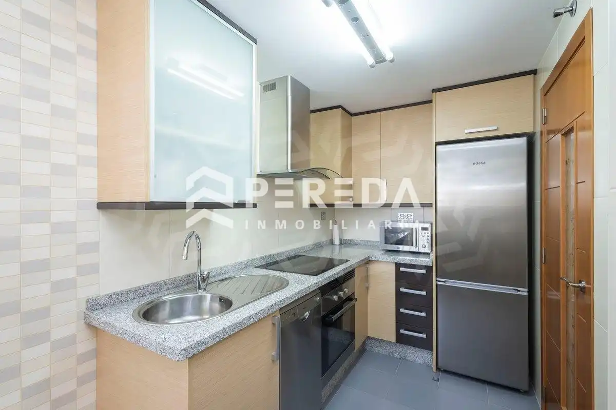 Kitchen of Apartments for sale in Roquetas de Mar  with Terrace, Furnished and Community pool