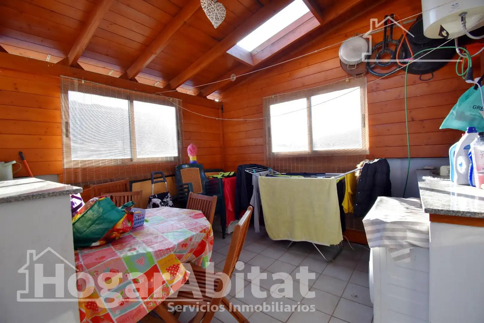Jardín de Ático en venta en Vilallonga / Villalonga con Aire acondicionado y Terraza