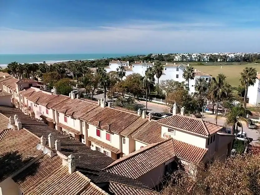 Vista exterior de Apartamento de alquiler en Rota con Jardín privado, Terraza y Amueblado