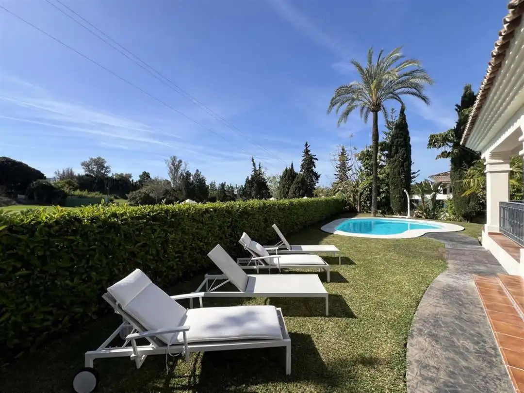 Jardín de Casa o chalet en venta en Marbella con Jardín privado, Terraza y Trastero