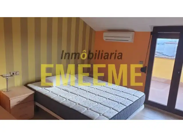 Bedroom of Attic for rent in Ronda  with Air Conditioner, Parquet flooring and Terrace