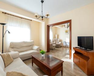 Sala d'estar de Pis de lloguer en  Granada Capital amb Calefacció, Moblat i Rentadora