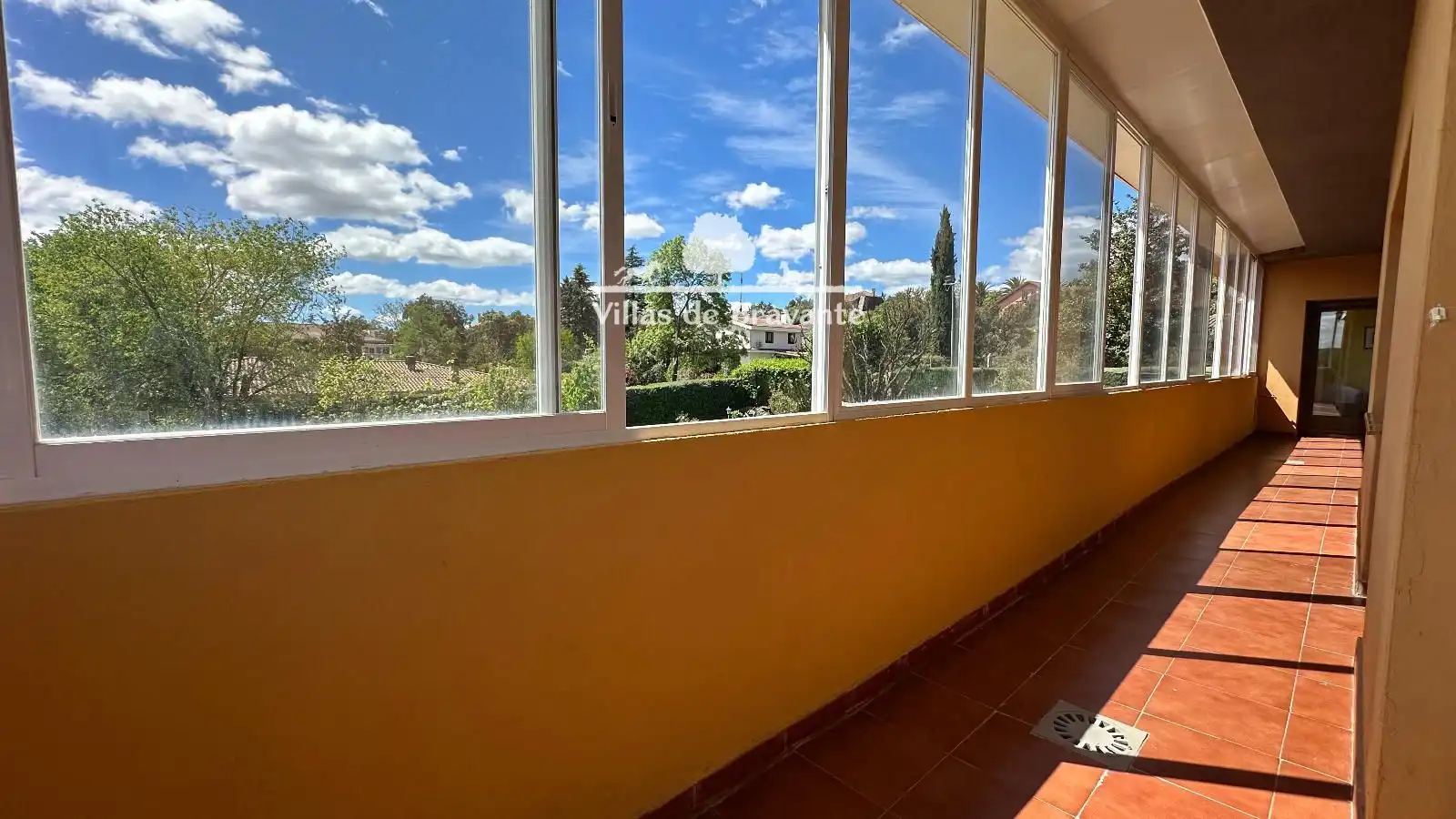 Terrace of Houses for sale in Villanueva de la Cañada  with Air Conditioner, Heating and Parquet flooring