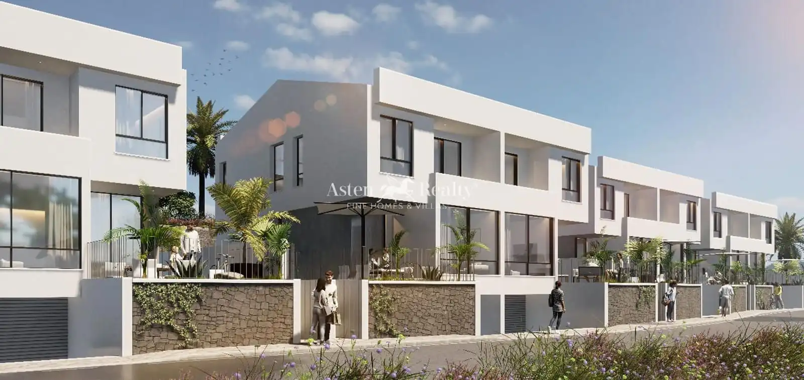 Exterior view of Detached homes for sale in Vilaflor de Chasna  with Air Conditioner, Private garden and Terrace
