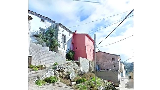 Vista exterior de Casa adosada en venda en Velilla de Jiloca