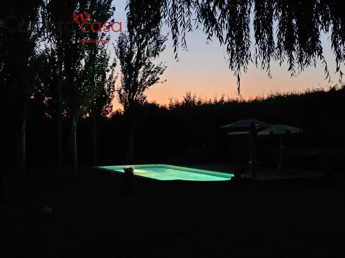 Piscina de Casa o chalet en venta en Valverde del Majano con Calefacción, Jardín privado y Terraza