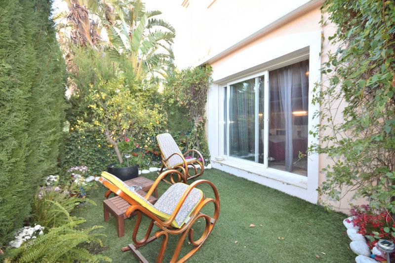 Garden of Apartment to rent in Marbella  with Air Conditioner, Terrace and Storage room