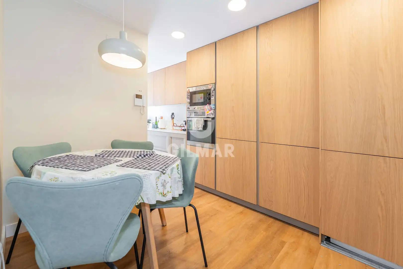 Kitchen of Flat for sale in Madrid  with Heating, Private garden and Swimming Pool