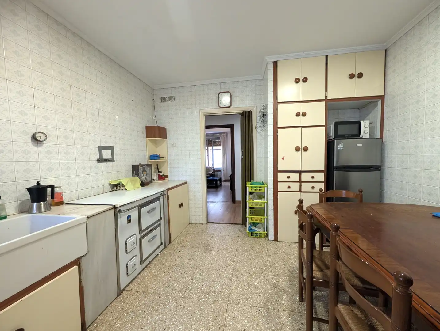 Kitchen of Flat for sale in San Martín del Rey Aurelio  with Heating, Terrace and Storage room