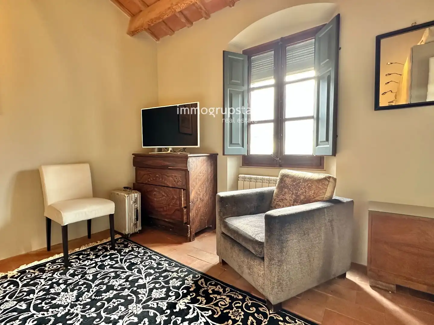 Sala d'estar de Casa o xalet en venda en Poble