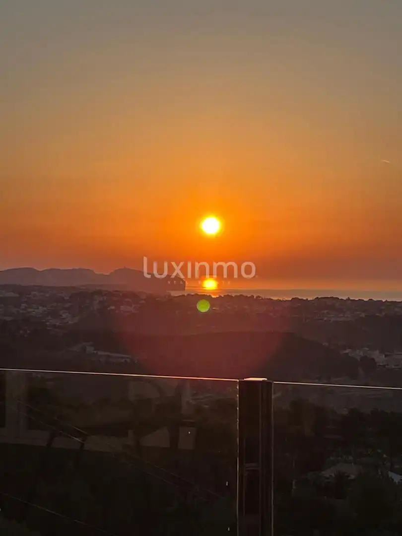 Außenansicht von Haus oder Chalet zum Verkauf in Calpe / Calp mit Klimaanlage, Heizung und Terrasse