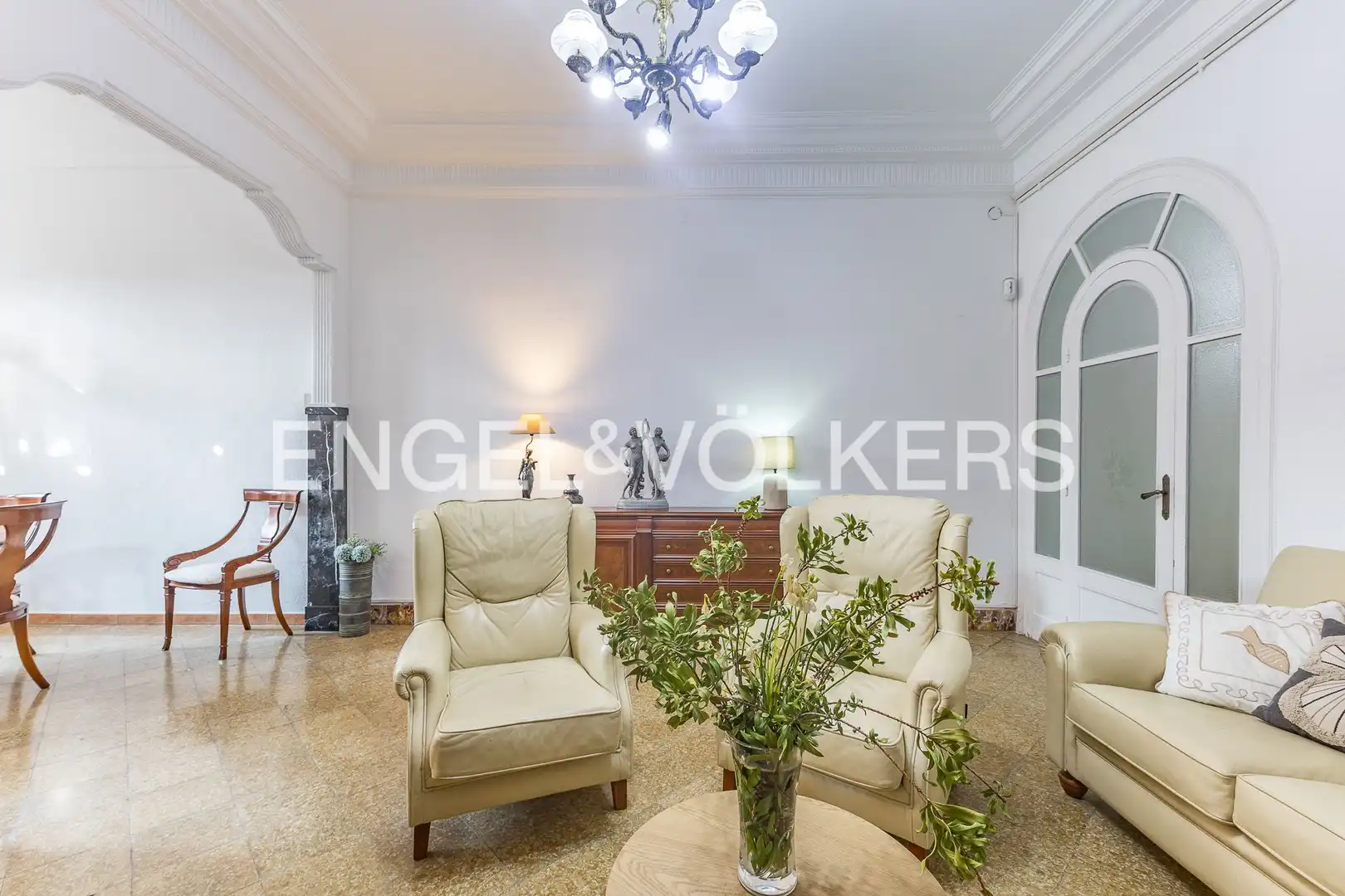 Sala de estar de Casa o chalet de alquiler en Sabadell con Calefacción