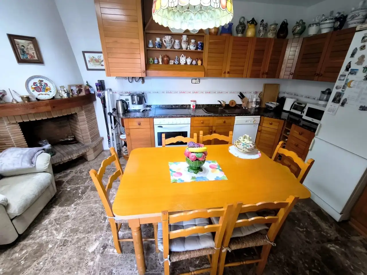 Cocina de Casa o chalet de alquiler en Cartagena con Aire acondicionado, Calefacción y Jardín privado