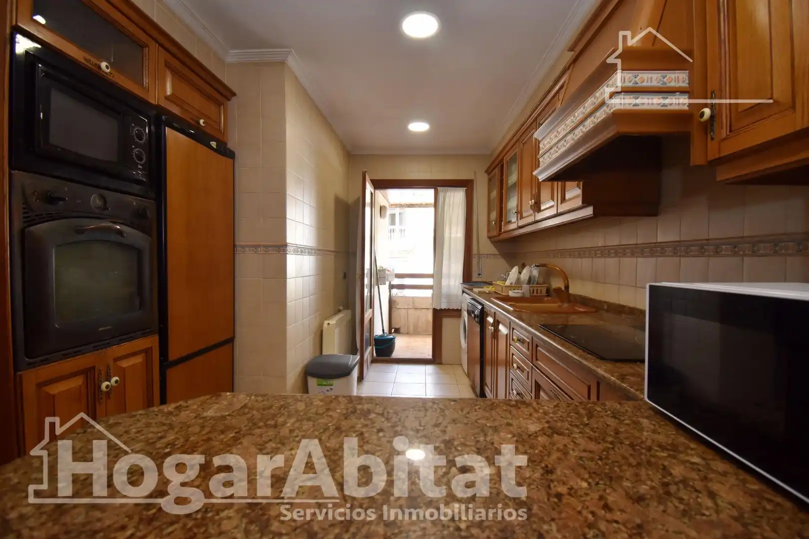 Kitchen of Flat for sale in Vila-real  with Air Conditioner, Heating and Furnished