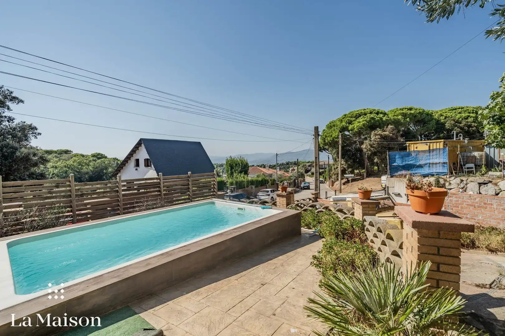Piscina de Casa o xalet en venda en Dosrius amb Calefacció, Jardí privat i Terrassa
