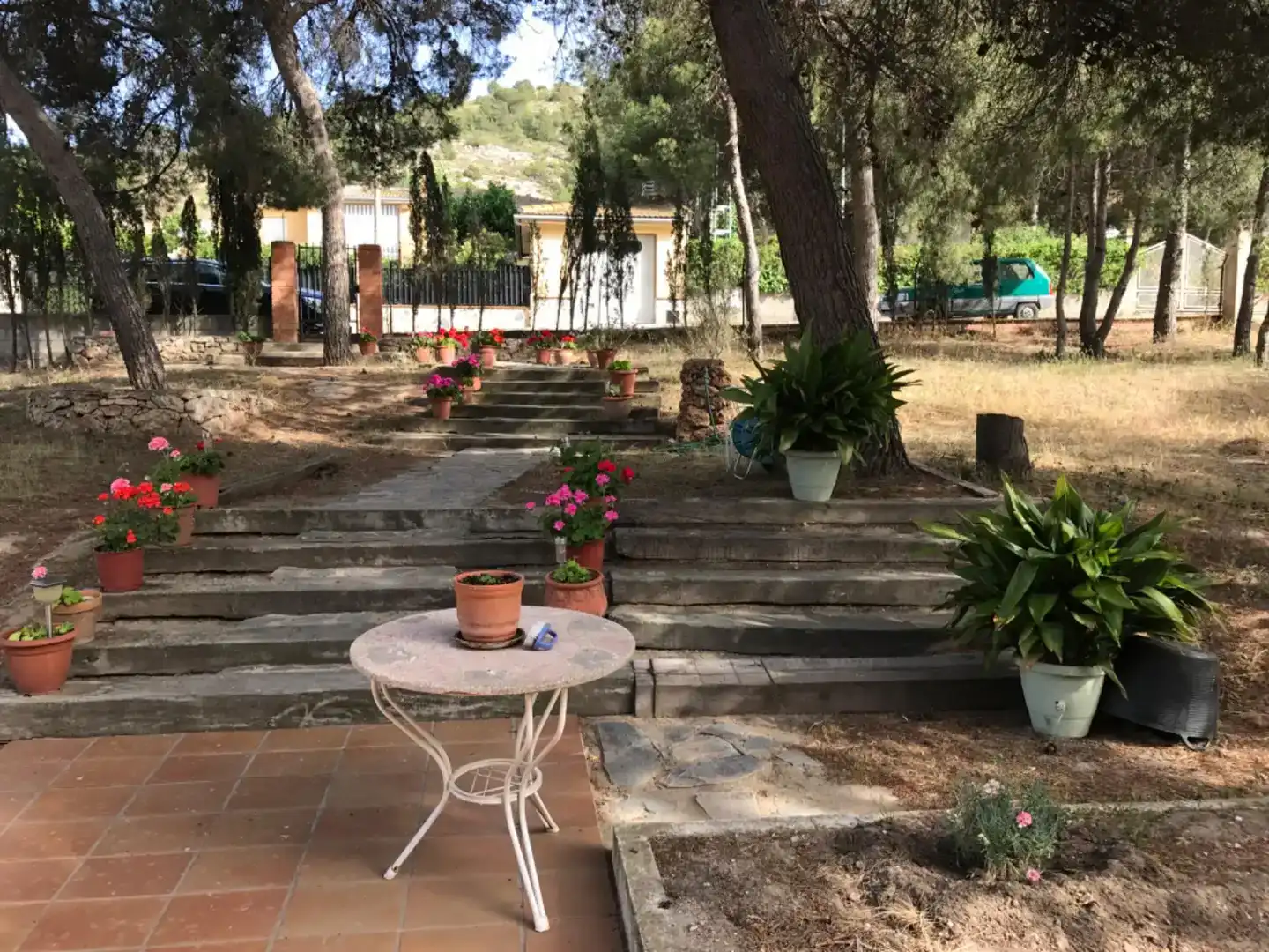 Garden of Flat for sale in Cañada  with Air Conditioner, Private garden and Storage room