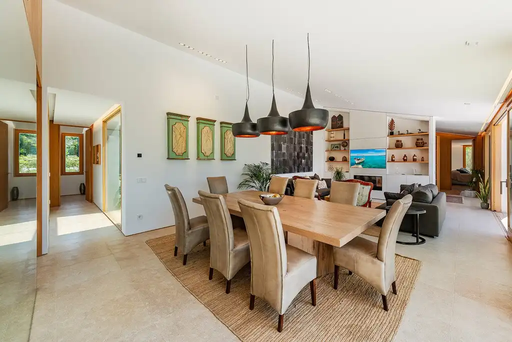 Dining room of Country homes for sale in Pollença  with Air Conditioner, Heating and Private garden