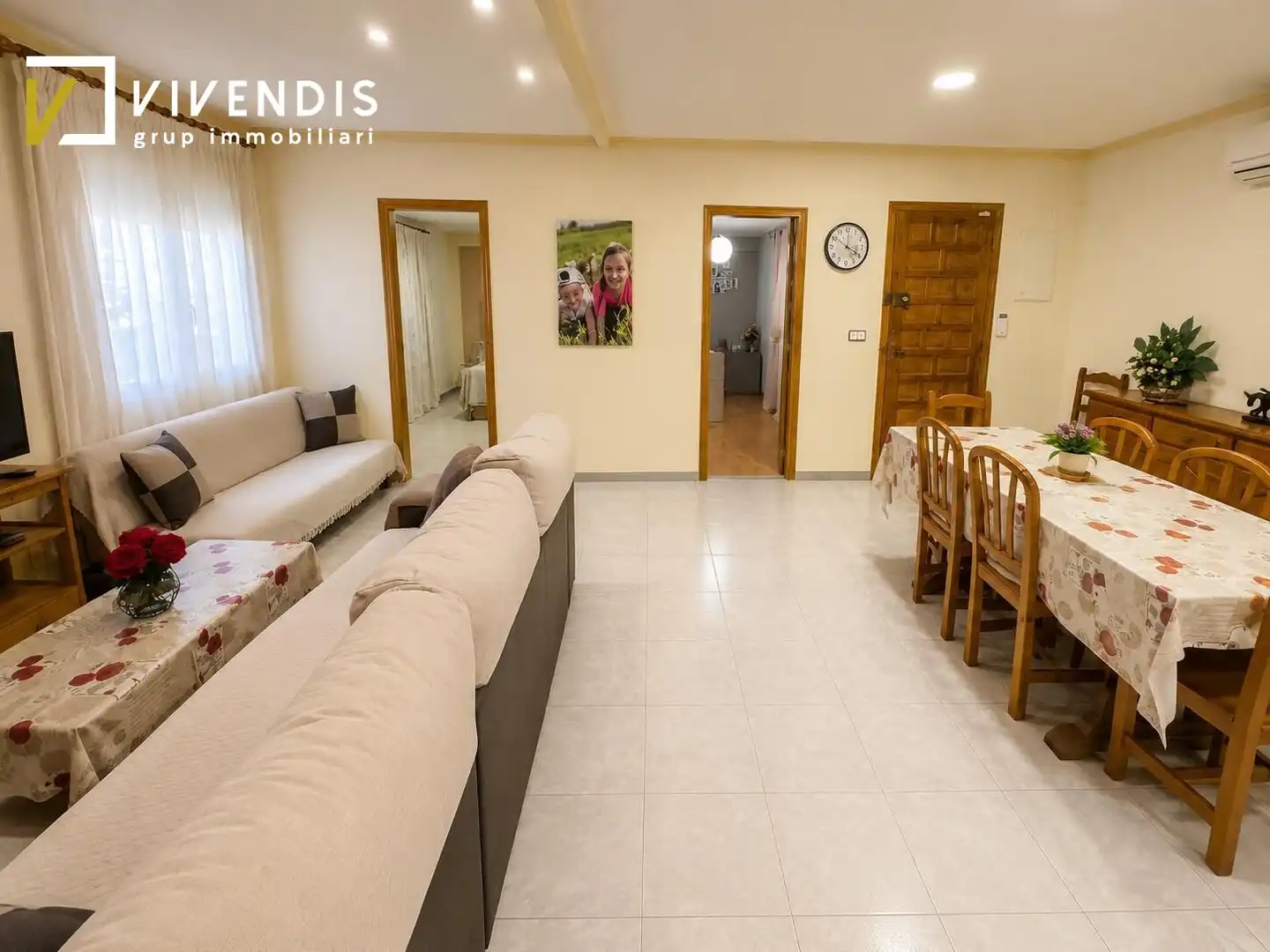 Sala de estar de Casa o chalet en venta en Rosselló con Jardín privado