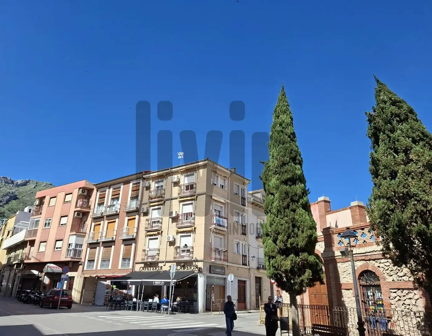 Exterior view of Flat for rent in  Jaén Capital  with Heating and Furnished