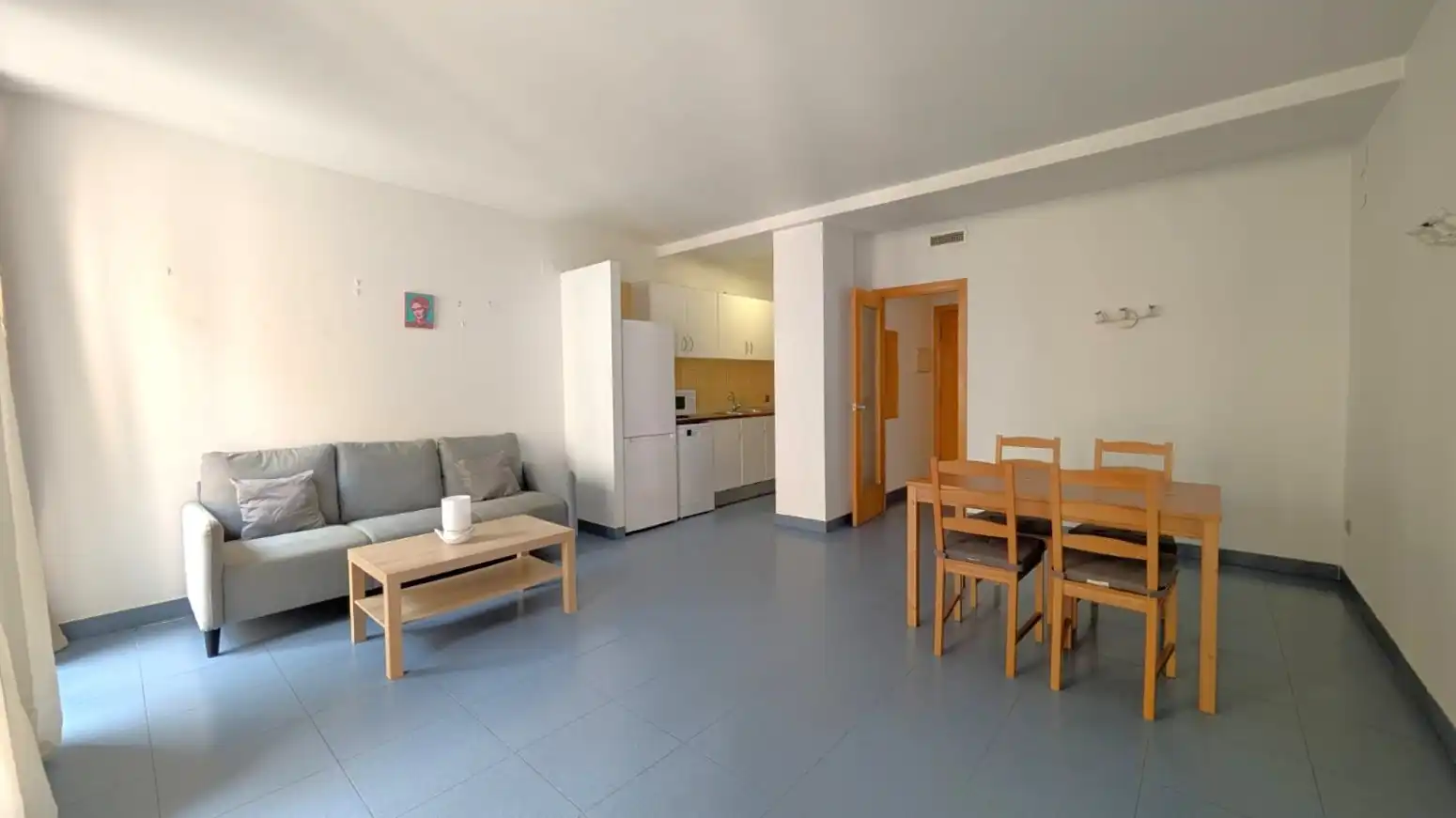 Living room of Flat for rent in Valencia  with Air Conditioner, Heating and Terrace