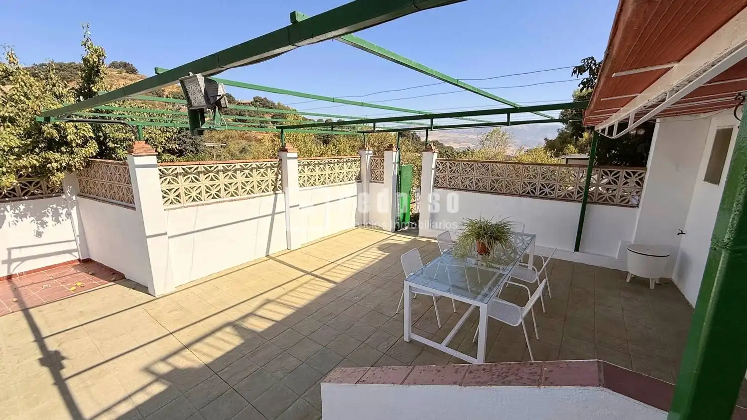 Terrasse von Haus oder Chalet zum Verkauf in Casabermeja mit Privatgarten, Terrasse und Abstellraum