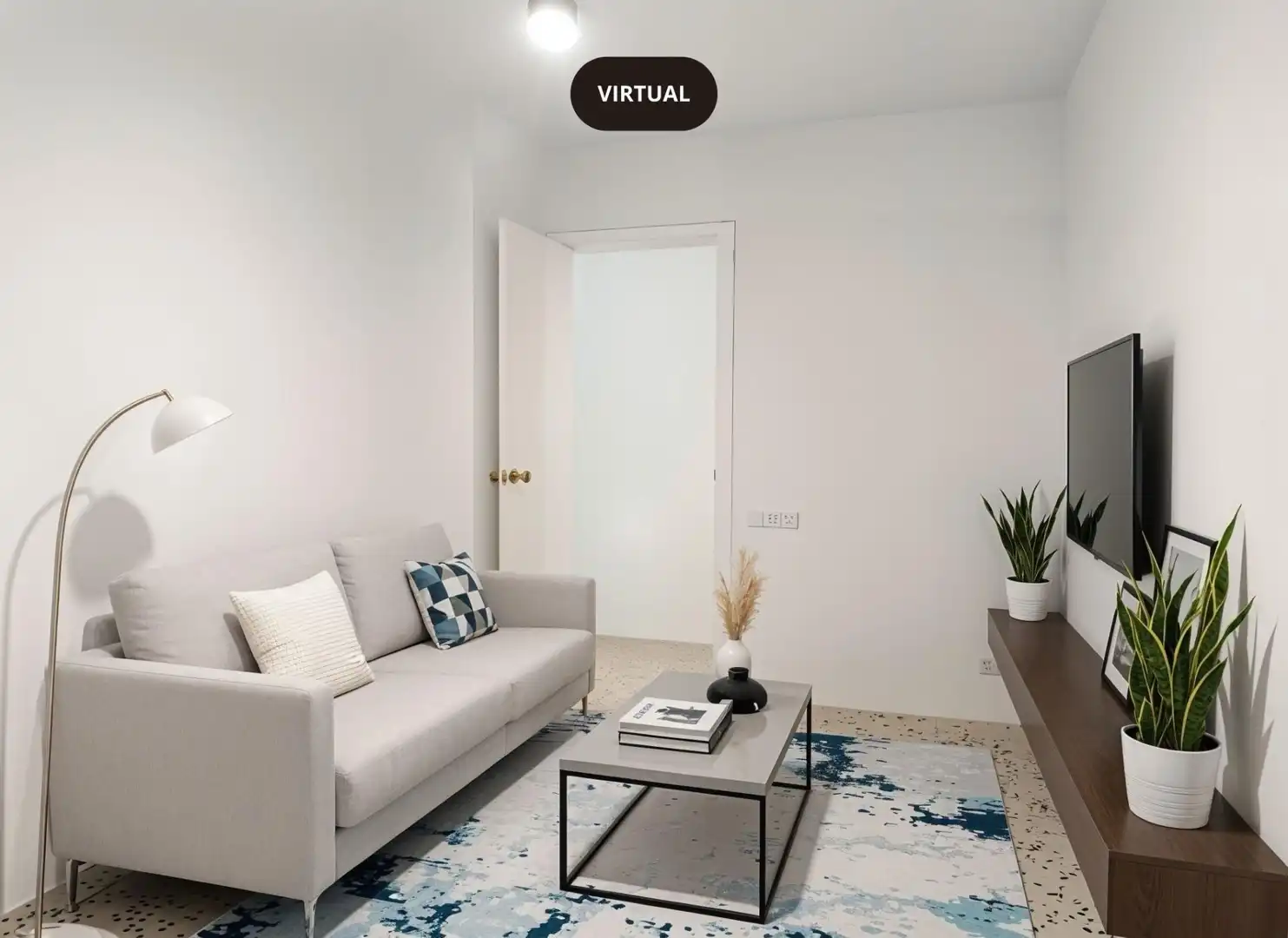 Wohnzimmer von Wohnung zum Verkauf in Tarragona mit Klimaanlage, Heizung und Terrasse