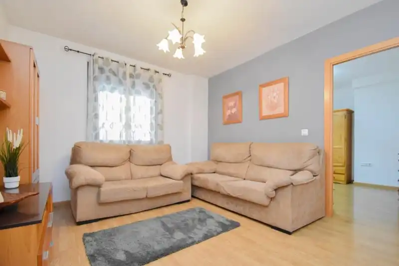 Sala de estar de Piso en venta en Atarfe con Aire acondicionado, Calefacción y Parquet