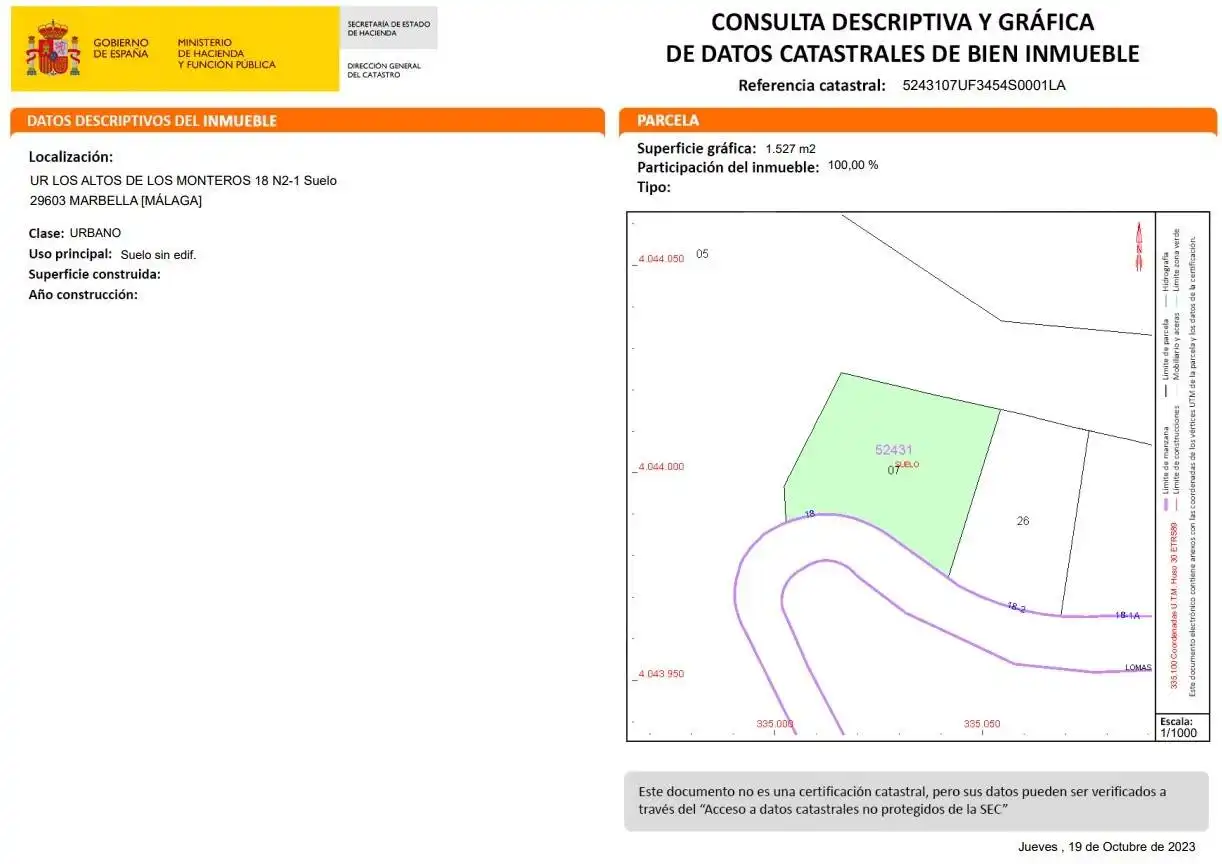 Terreni e lotti in vendita a Urbanizacion LOS ALTOS DE LOS MONTEROS 18, imagen 15