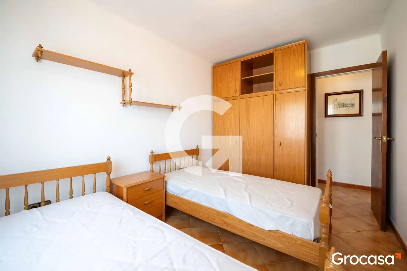 Bedroom of Flat for sale in Mataró  with Oven and Balcony
