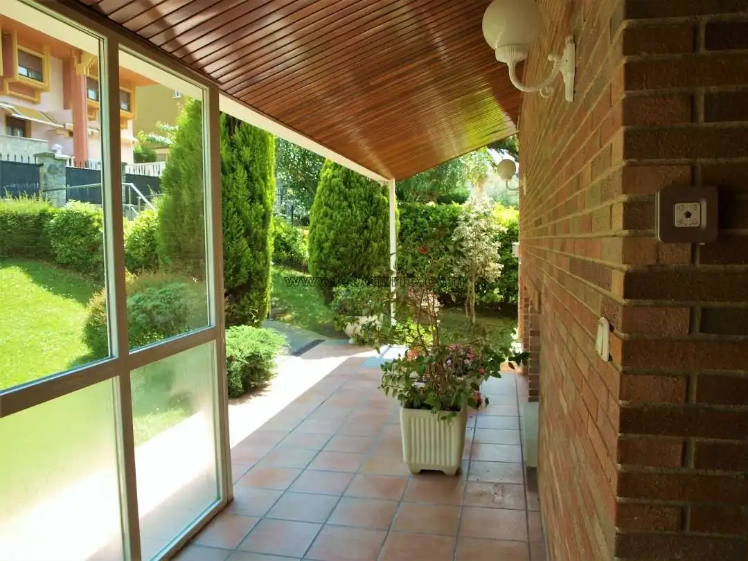 Terrassa de Casa o xalet en venda en Laudio / Llodio amb Calefacció, Jardí privat i Terrassa