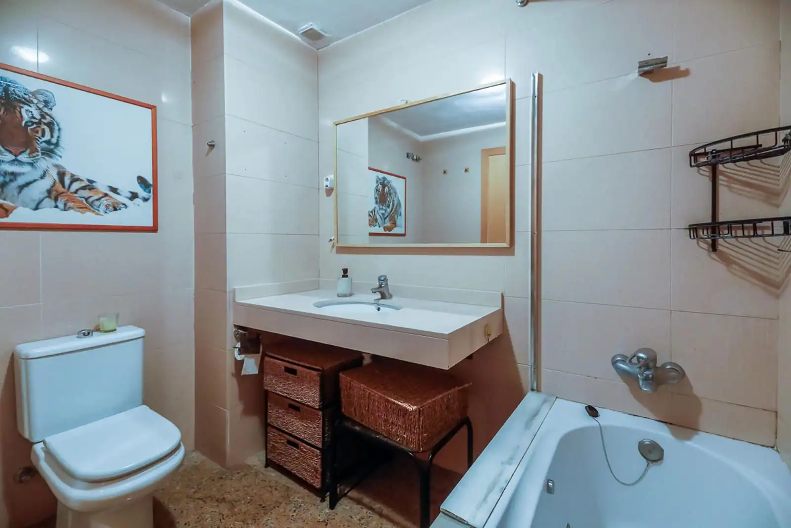Badezimmer von Maisonette zum Verkauf in Sabadell mit Klimaanlage, Heizung und Parkett