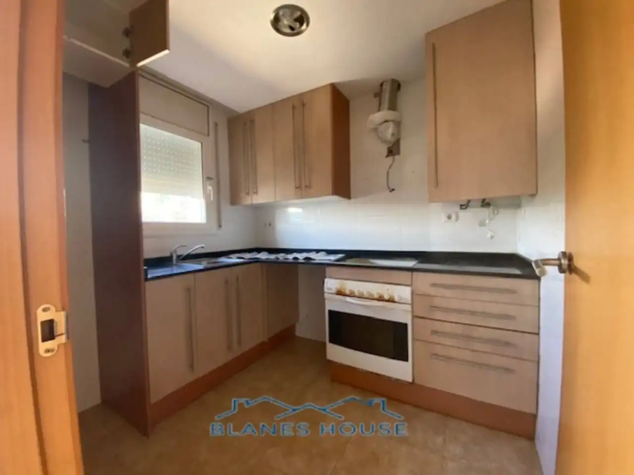 Kitchen of Flat for sale in Blanes  with Parquet flooring and Terrace