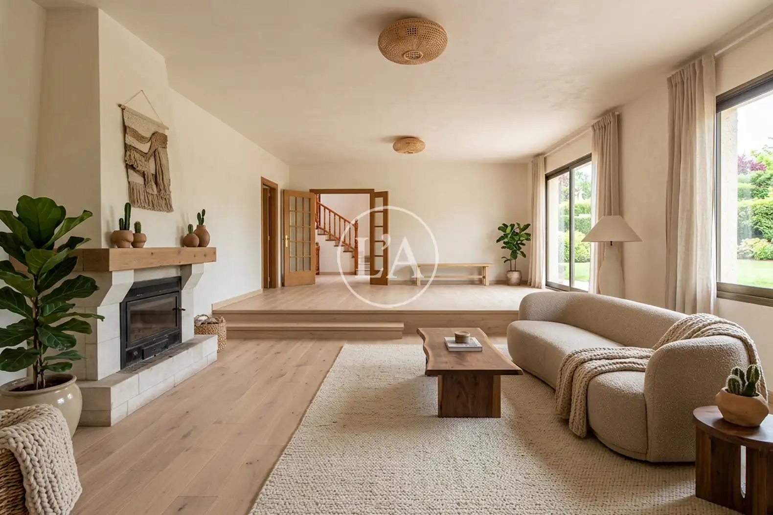 Sala d'estar de Casa o xalet en venda en Cambrils amb Jardí privat, Terrassa i Traster