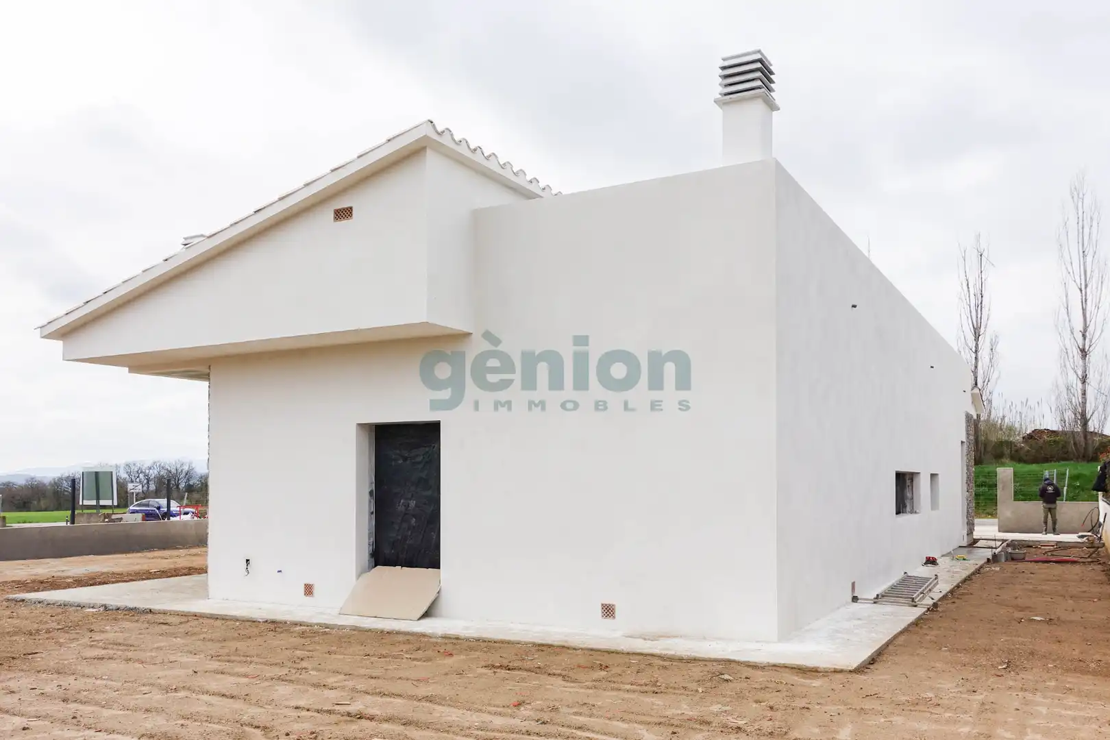Vista exterior de Casa o xalet en venda en Maià de Montcal amb Aire condicionat, Calefacció i Jardí privat