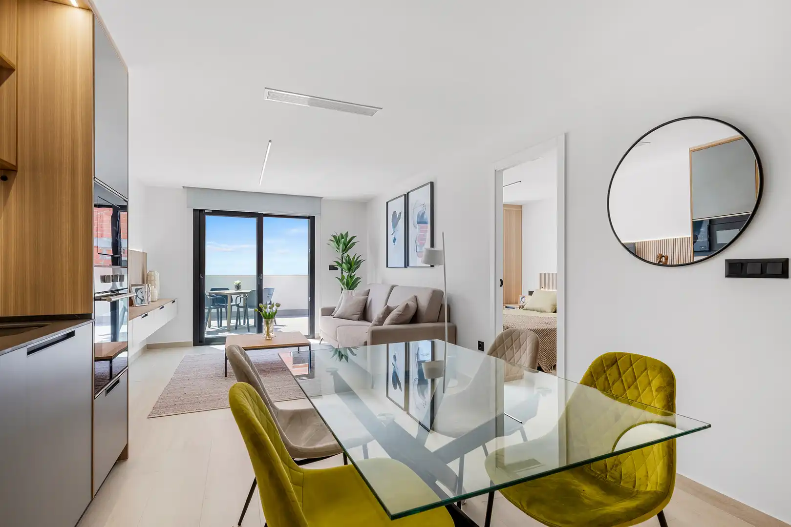 Sala de estar de Apartamento en venta en Guardamar del Segura con Terraza y Piscina