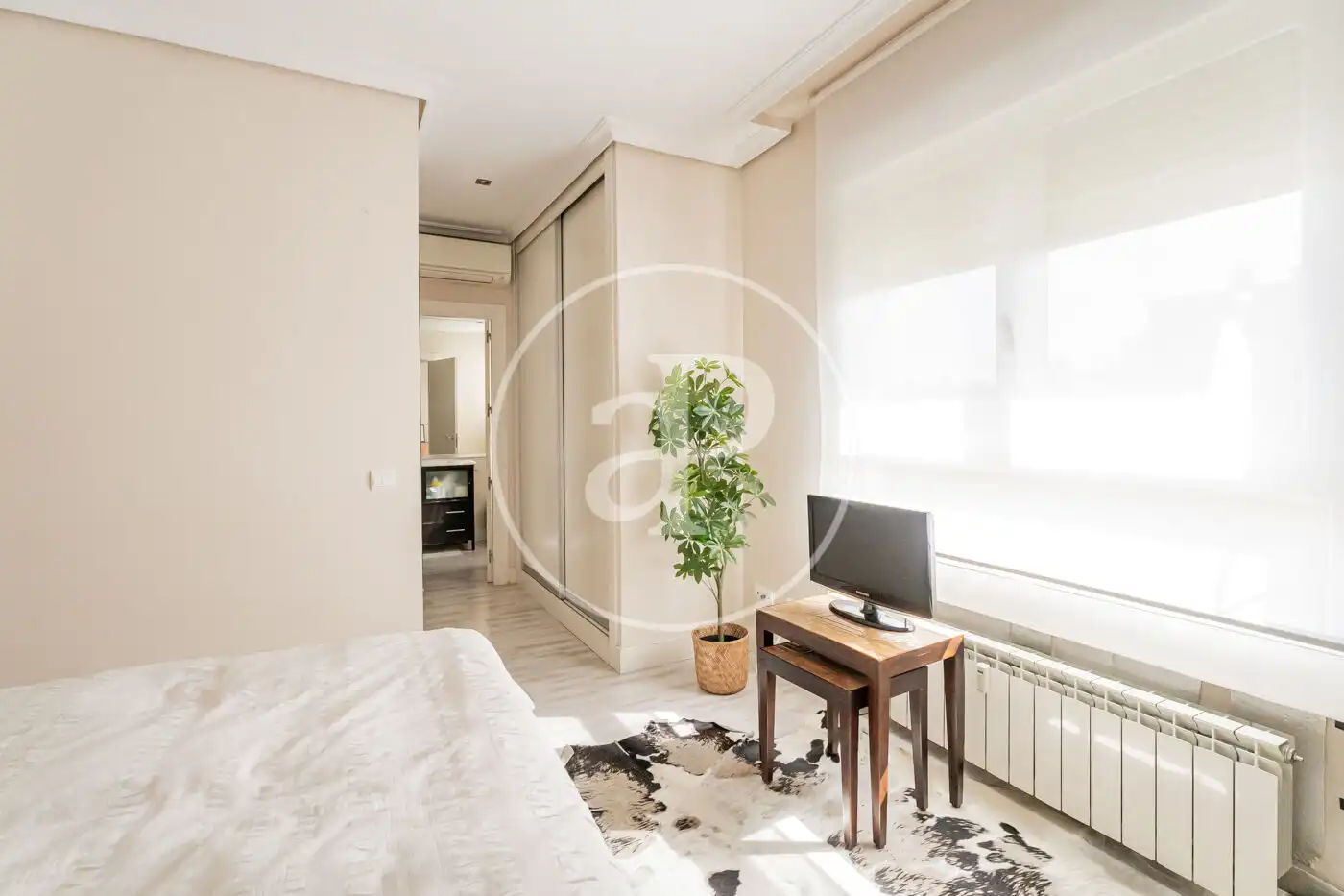 Schlafzimmer von Wohnung zum Verkauf in Madrid mit Klimaanlage, Heizung und Privatgarten