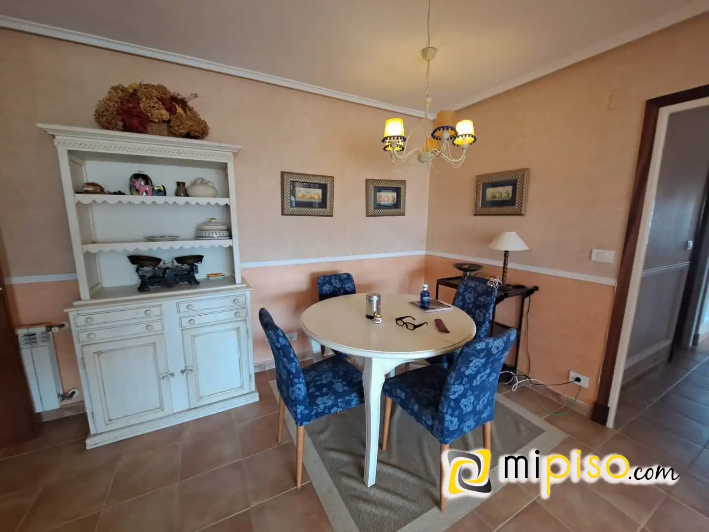 Dining room of Flat for rent in Laredo  with Terrace and Furnished