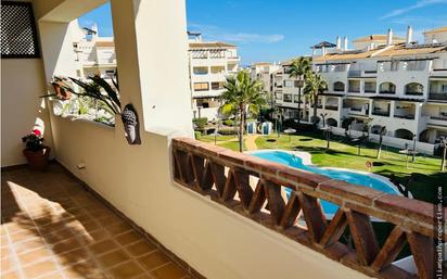 Exterior view of Apartment for sale in Manilva  with Air Conditioner, Terrace and Swimming Pool