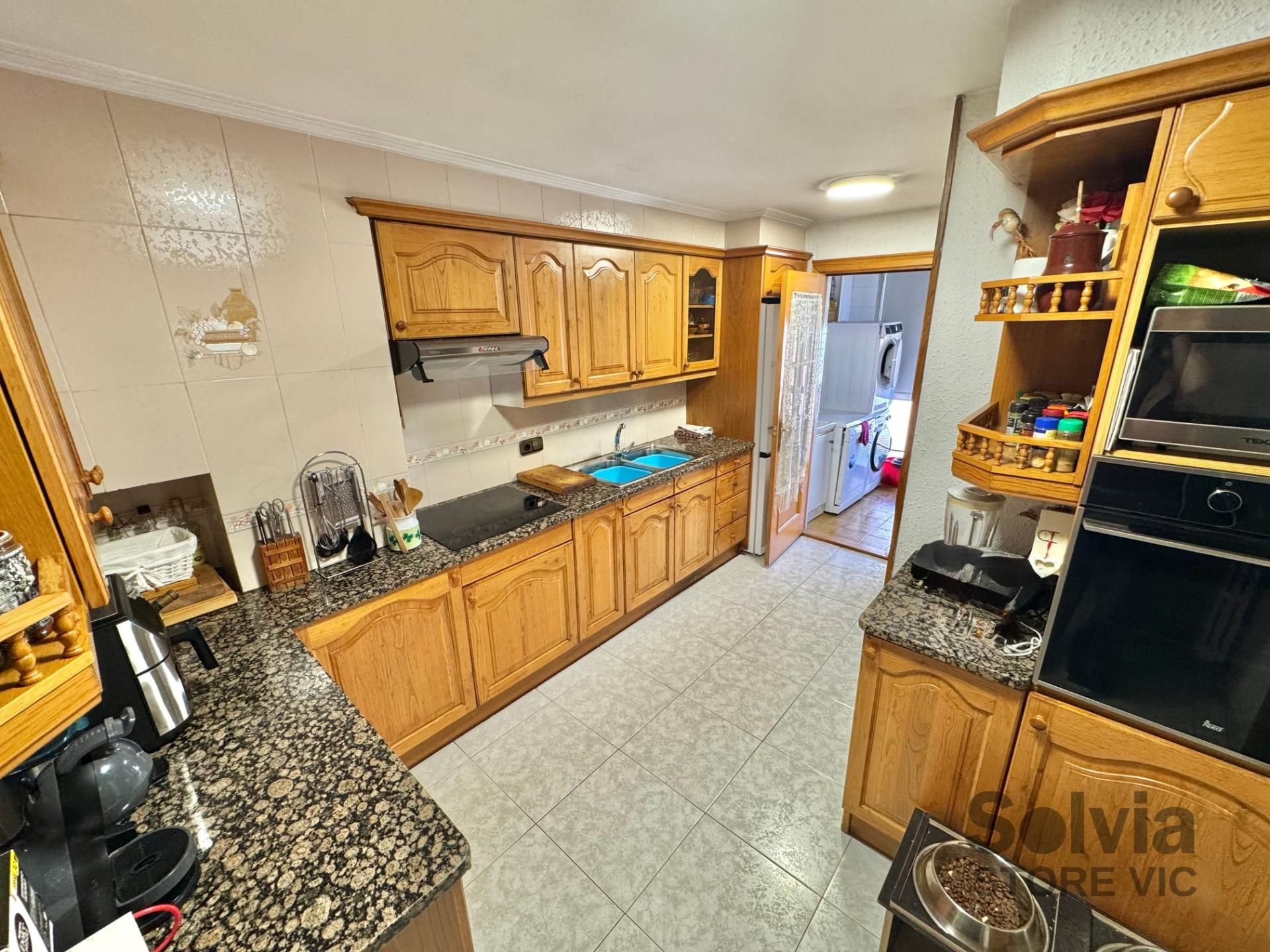 Kitchen of Flat for sale in Vic  with Heating, Terrace and Balcony