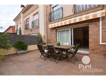 Terrace of Single-family semi-detached for sale in Premià de Dalt  with Air Conditioner, Heating and Private garden