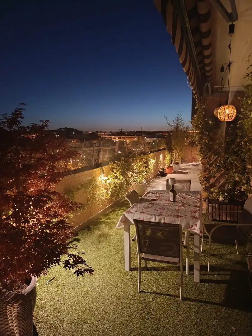 Terraza de Ático en venta en San Sebastián de los Reyes con Aire acondicionado, Calefacción y Parquet
