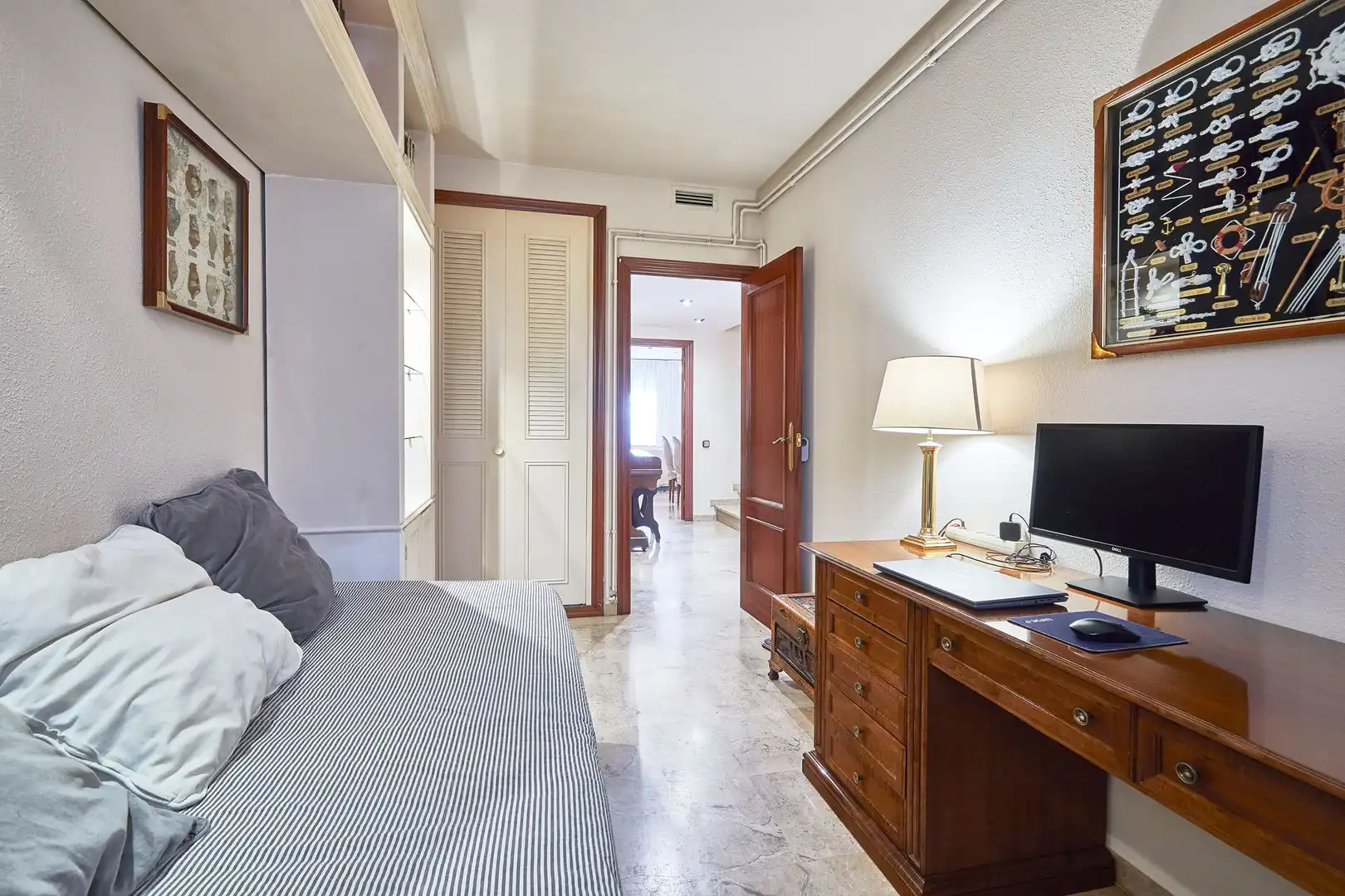 Bedroom of Detached homes for sale in Badalona  with Air Conditioner, Heating and Terrace