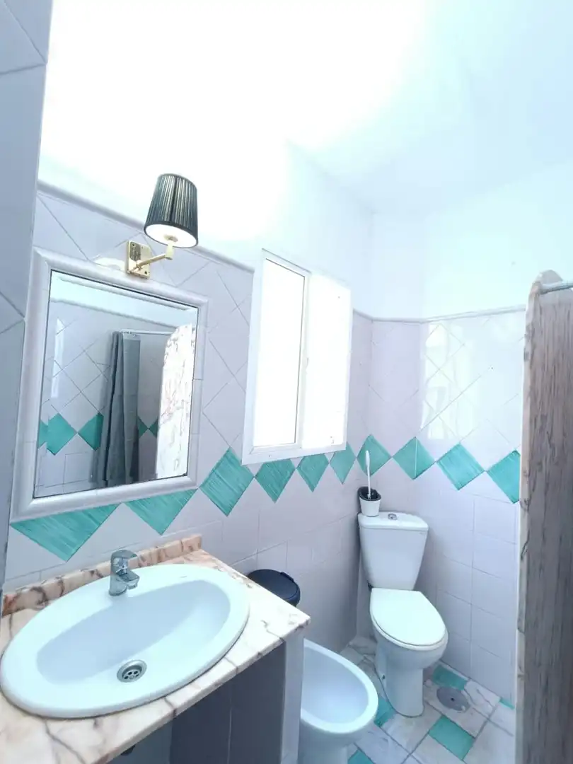 Bathroom of Flat for share in Sevilla  with Washing machine