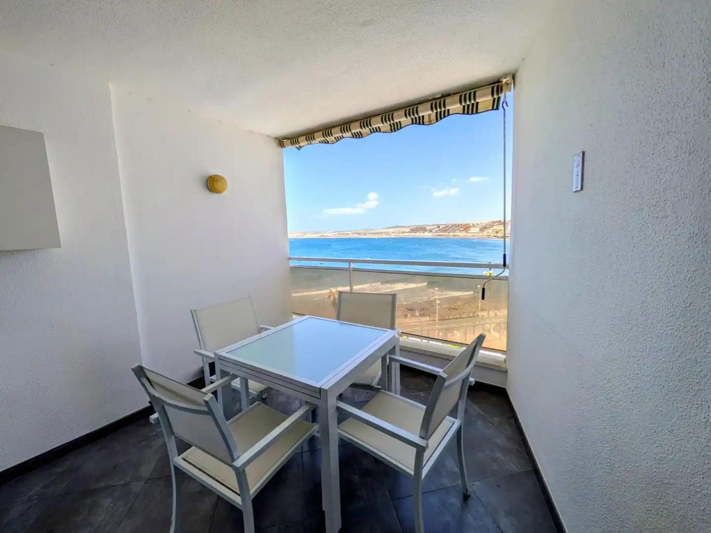 Balcony of Flat for sale in Granadilla de Abona  with Storage room, Furnished and Oven