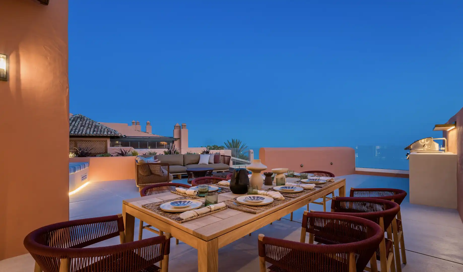 Terraza de Ático en venta en Marbella con Aire acondicionado, Calefacción y Terraza