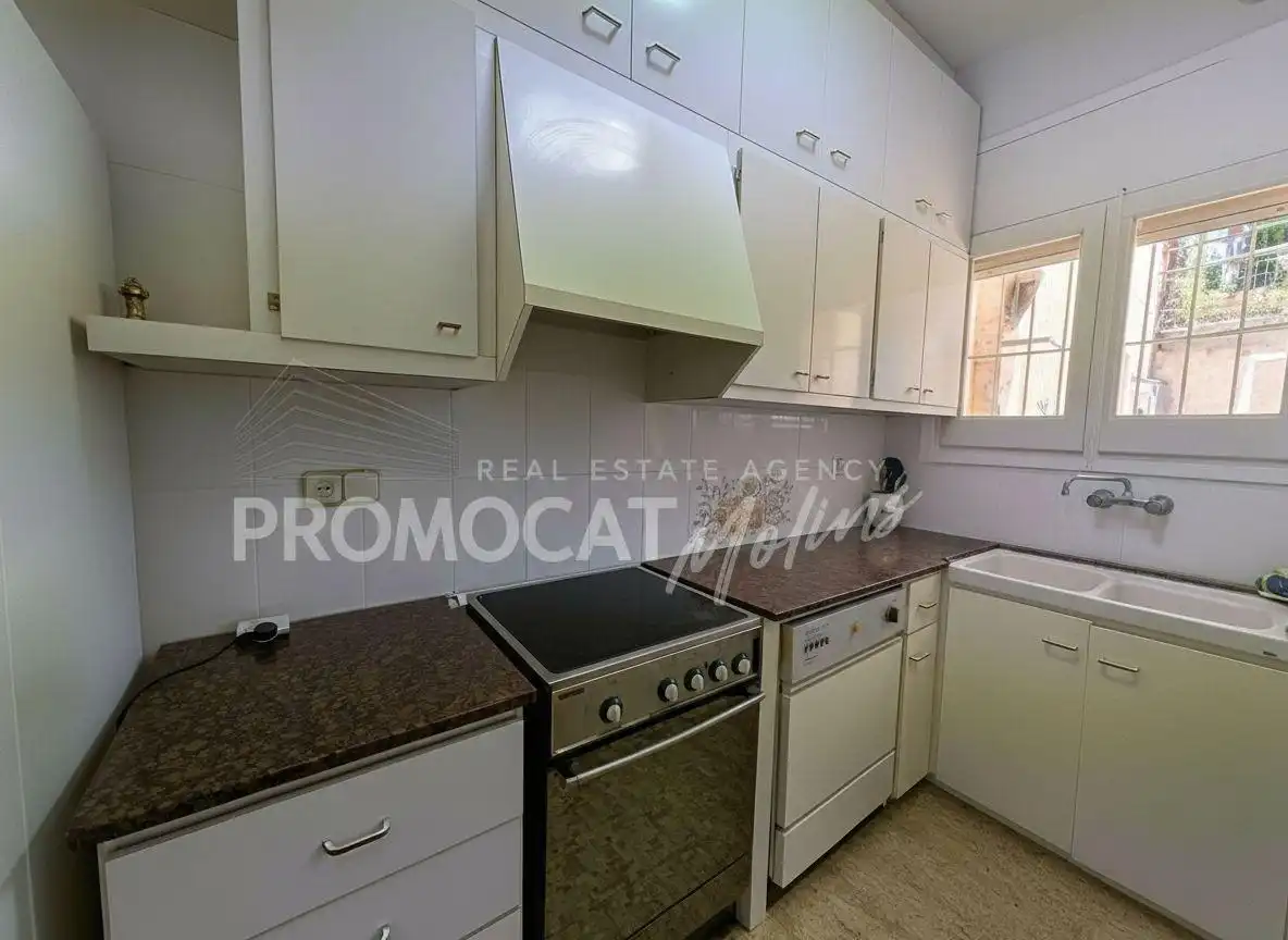 Cocina de Casa o chalet en venta en Molins de Rei con Aire acondicionado, Calefacción y Jardín privado
